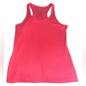 Tek Gear Women’s Sleeveless Athletics Pink Workout Tank, Size Medium